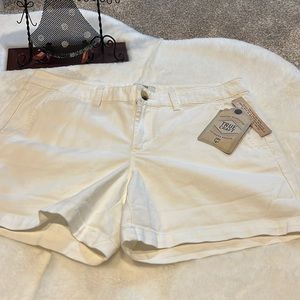 White juniors shorts.